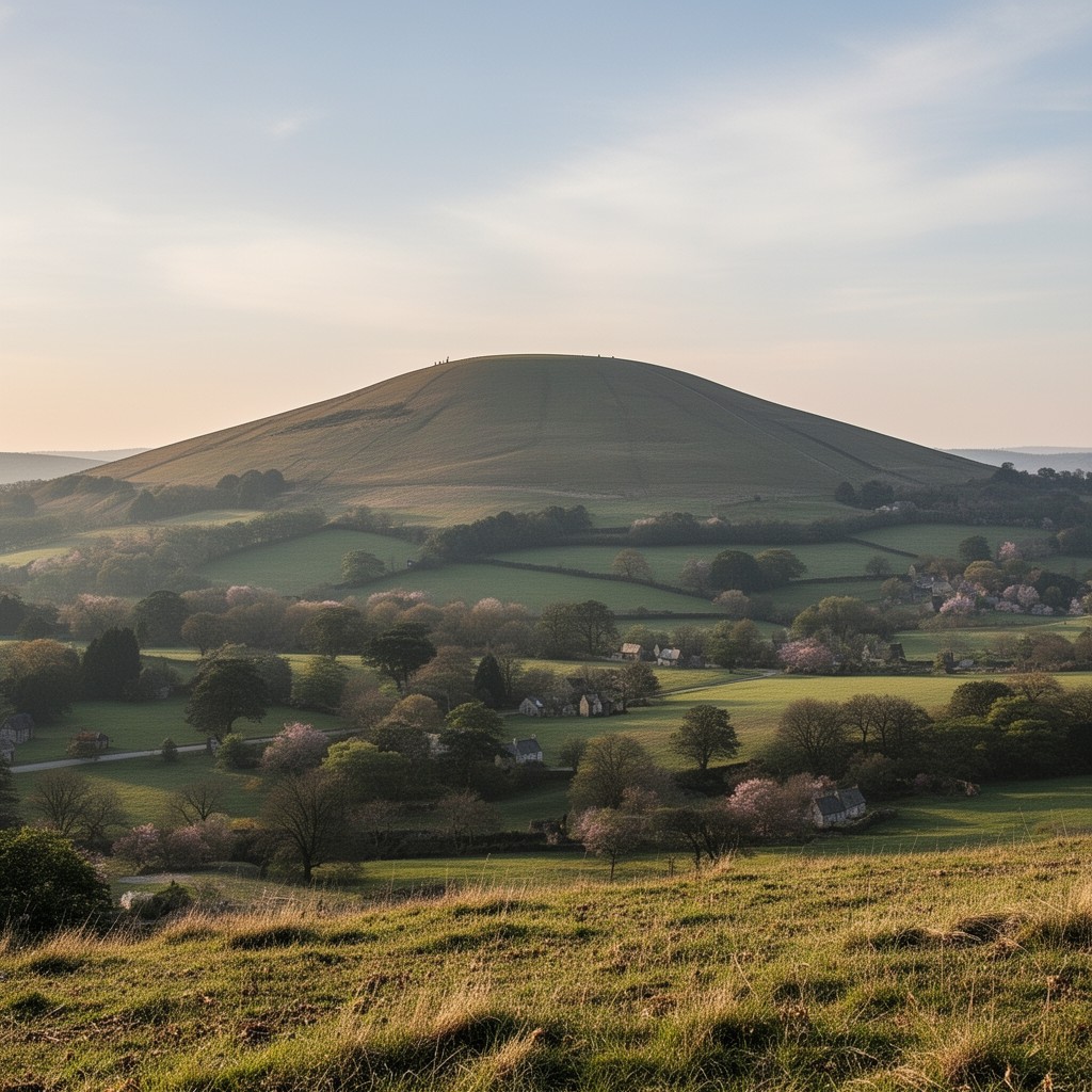 AI-generated illustration of Pendle Hill
