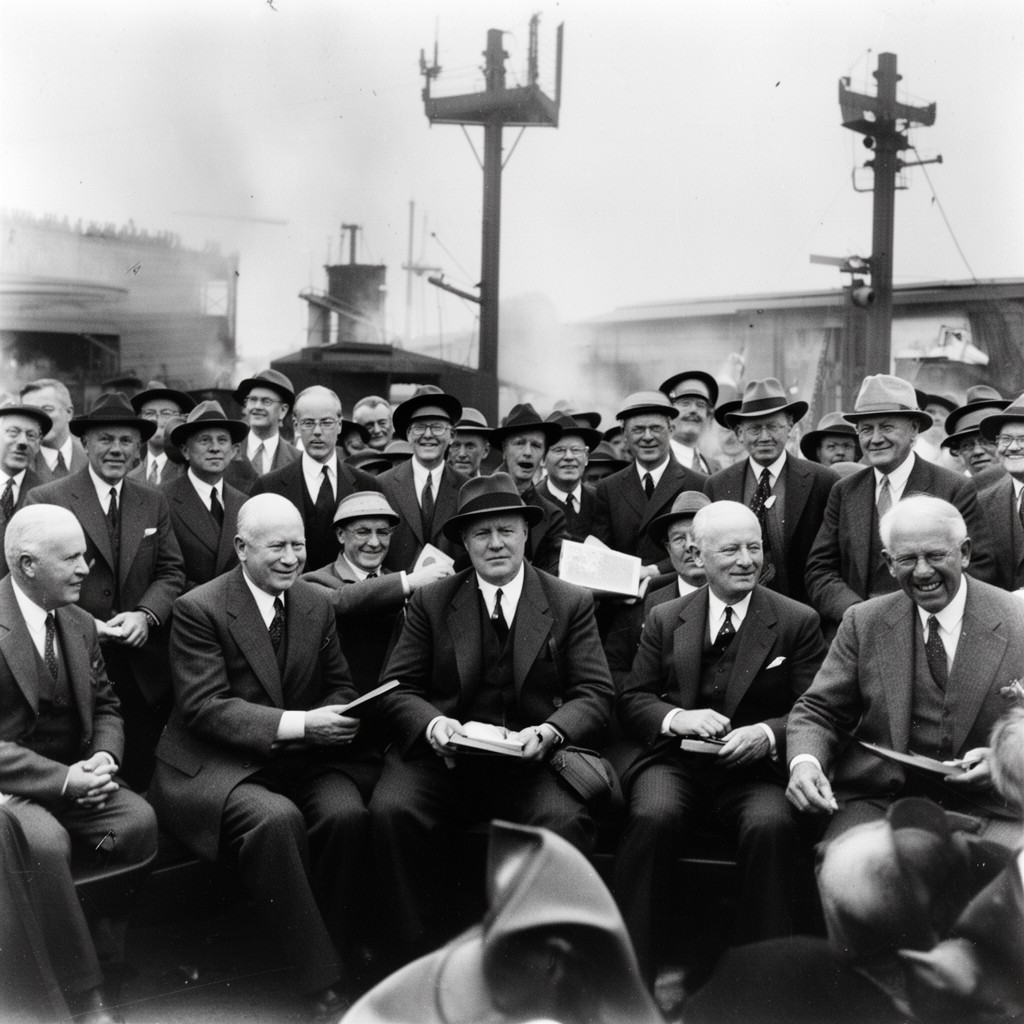 AI-generated illustration of Herbert Hoover administration