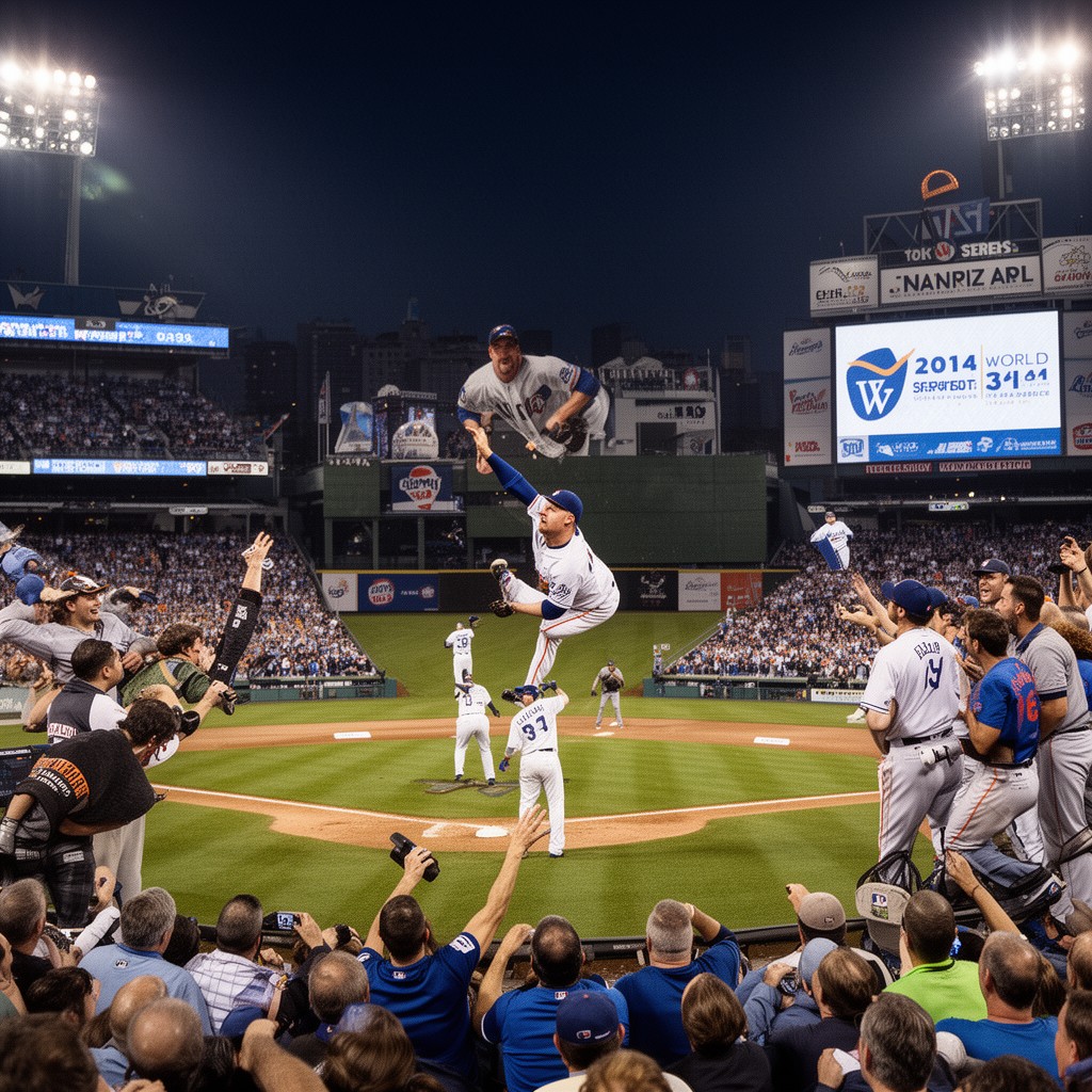 AI-generated illustration of 2014 World Series