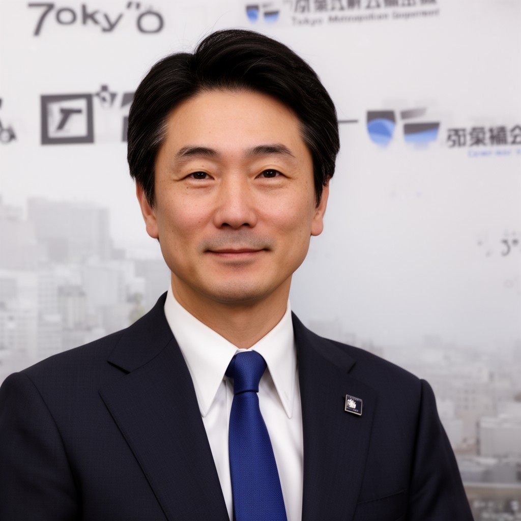 AI-generated illustration of Governor of Tokyo