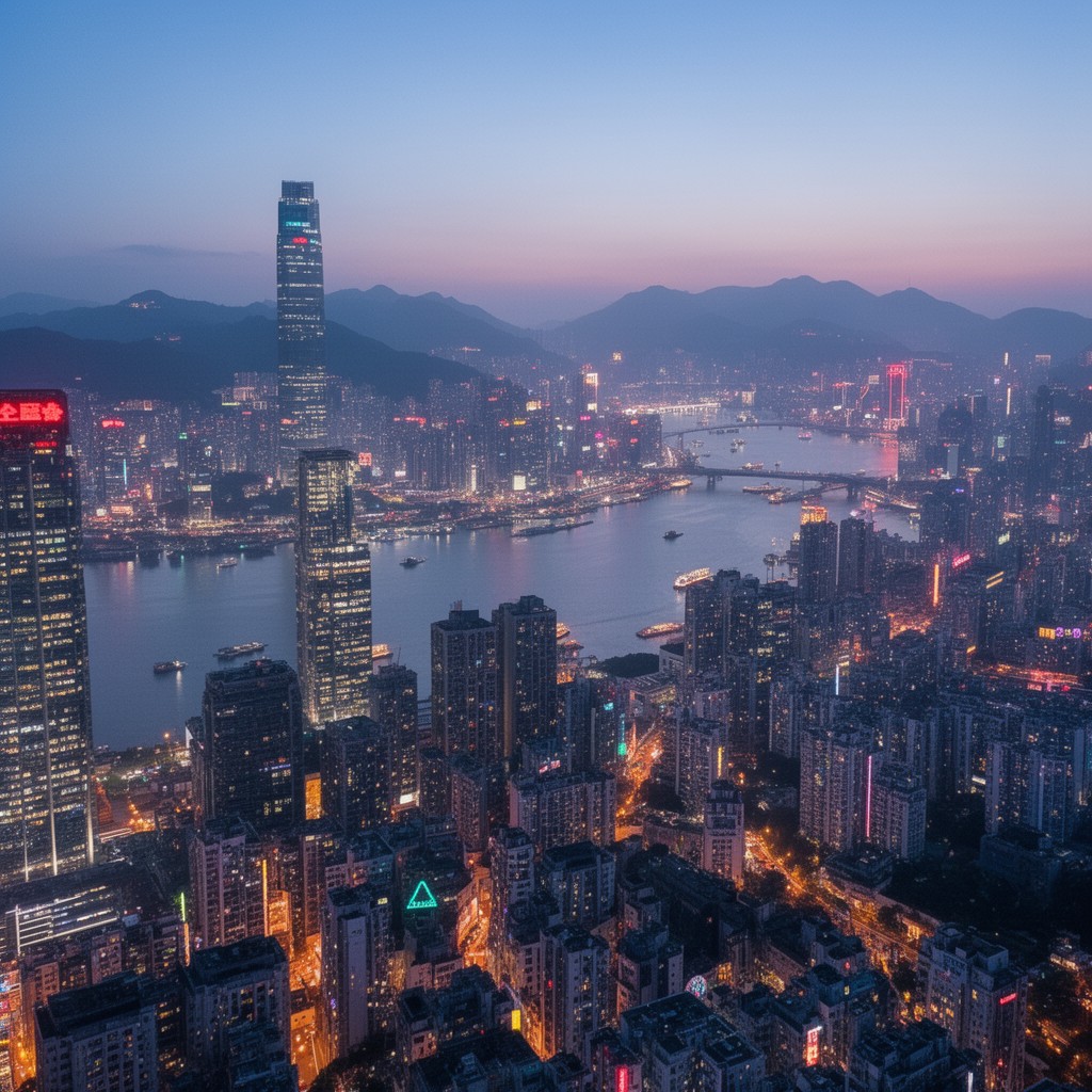 AI-generated illustration of Pearl River Delta