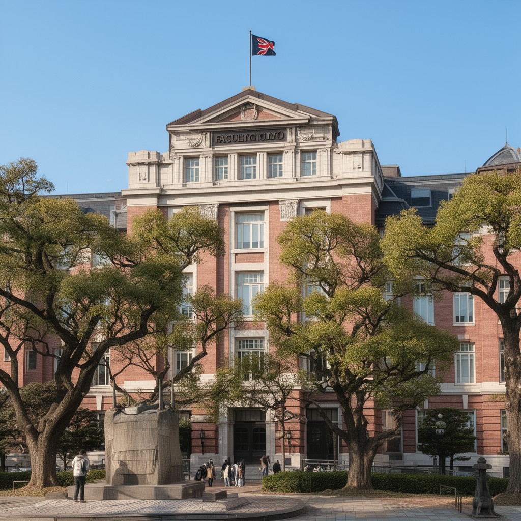 AI-generated illustration of Faculty of Letters
