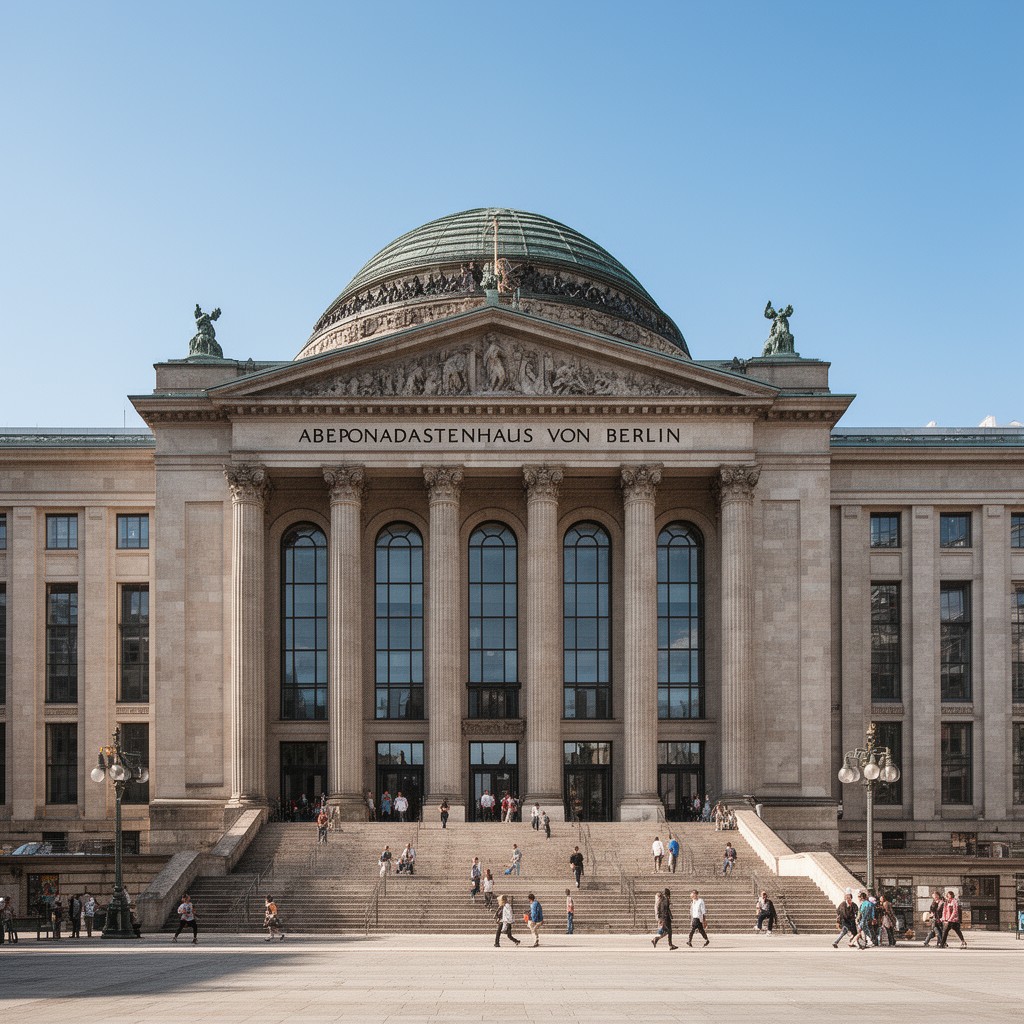 AI-generated illustration of Abgeordnetenhaus von Berlin (Berlin House of Representatives)