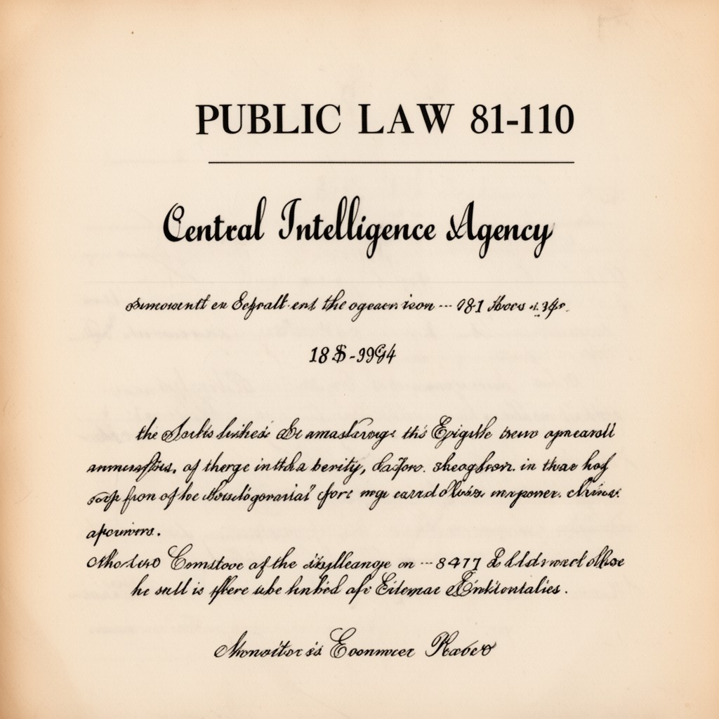 AI-generated illustration of Public Law 81-110