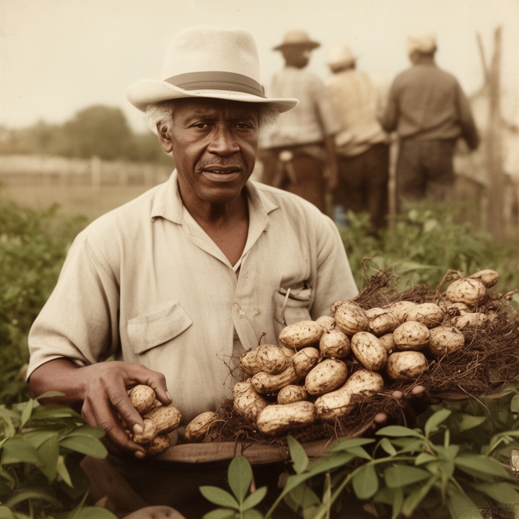 AI-generated illustration of George Washington Carver