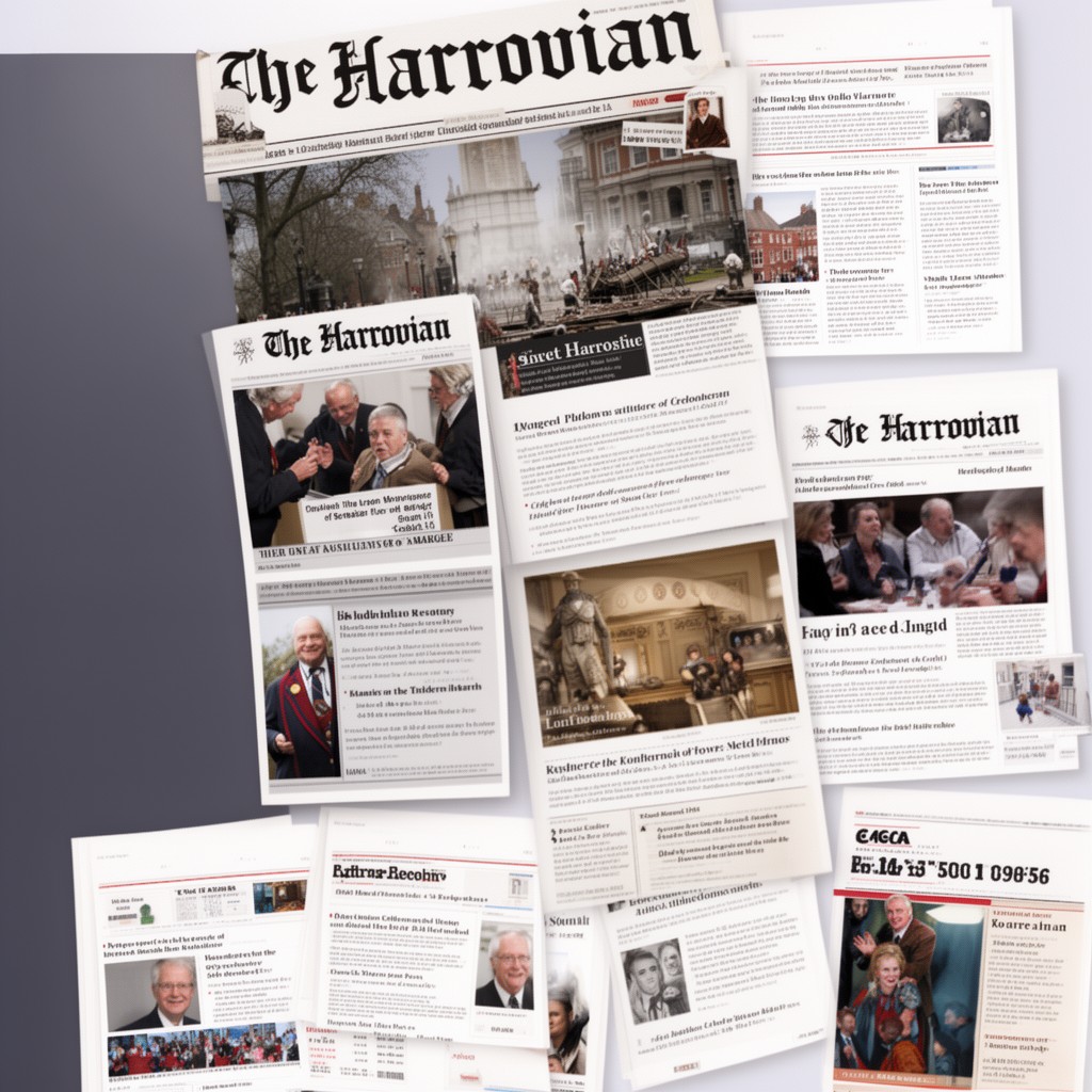 AI-generated illustration of The Harrovian