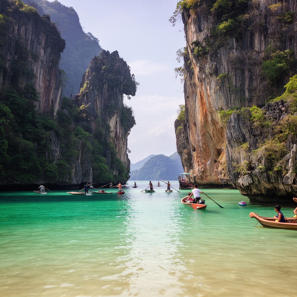 AI-generated illustration of Krabi