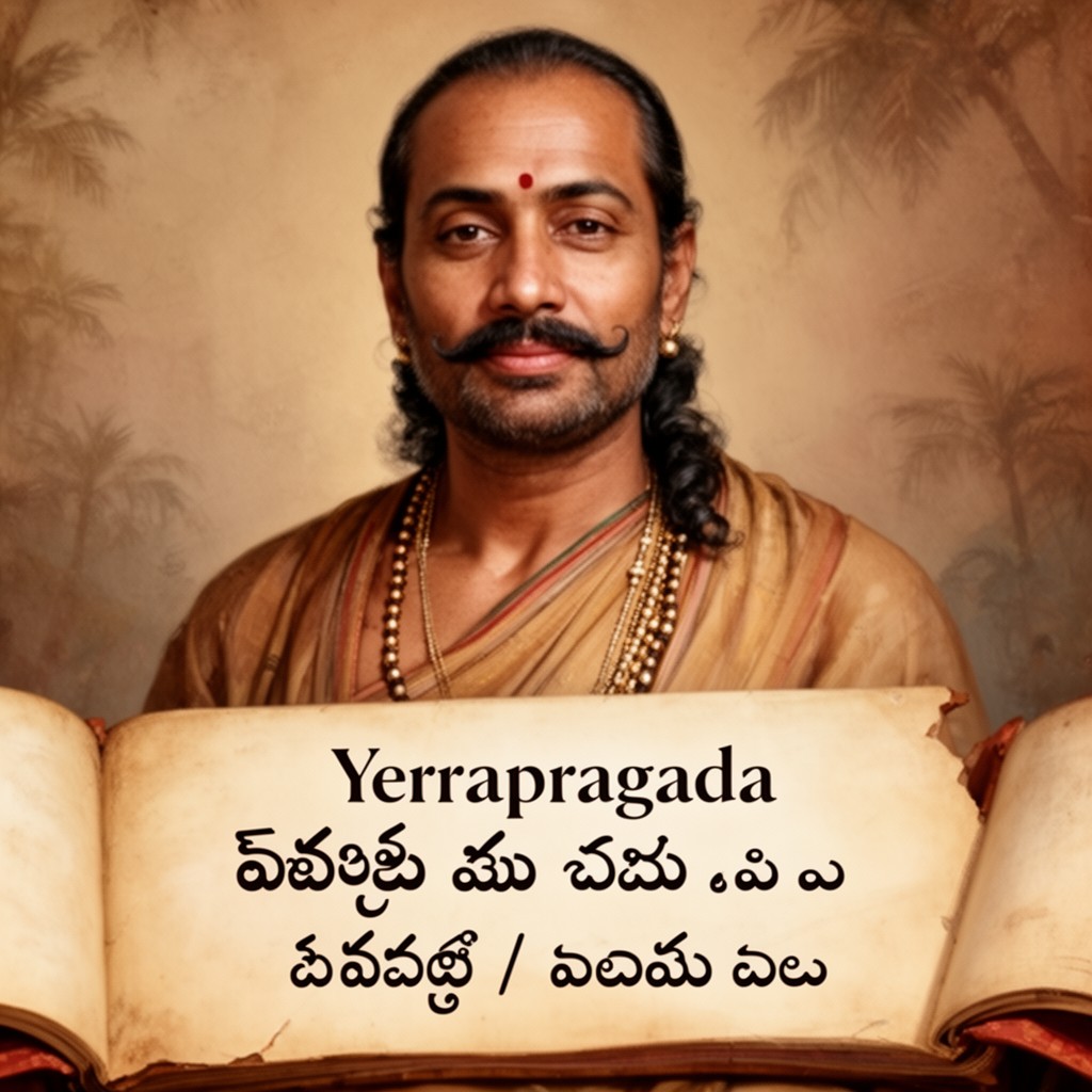 AI-generated illustration of Yerrapragada