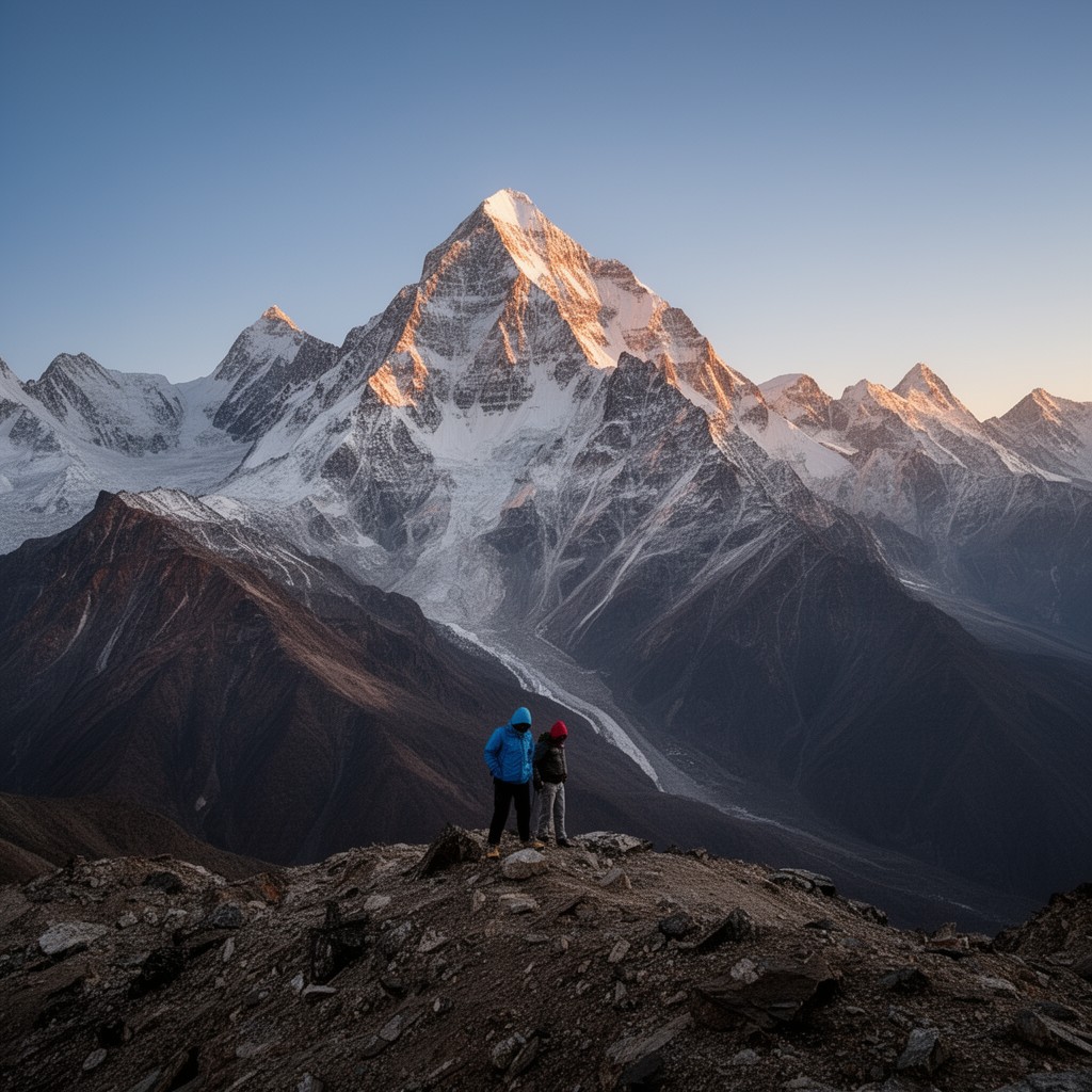AI-generated illustration of Cho Oyu