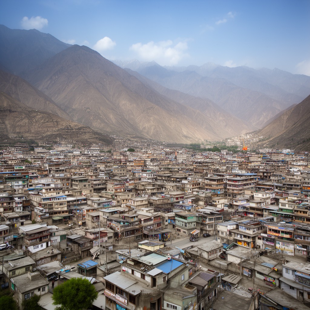 AI-generated illustration of Mingora
