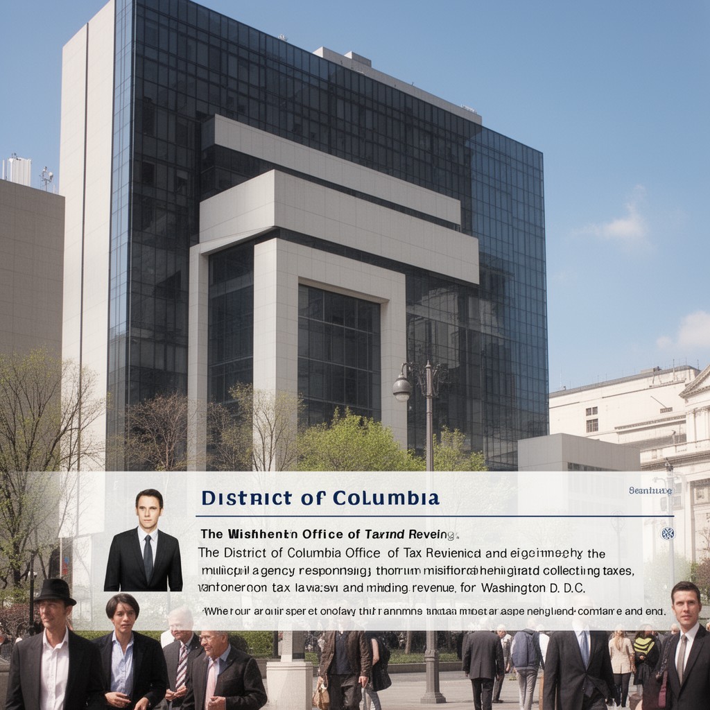 AI-generated illustration of District of Columbia Office of Tax and Revenue
