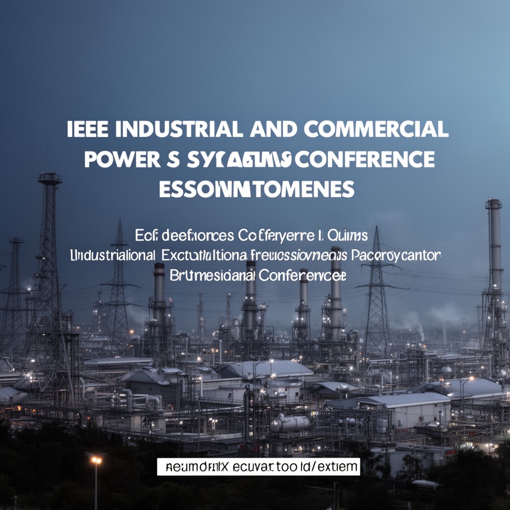 AI-generated illustration of IEEE Industrial and Commercial Power Systems Conference