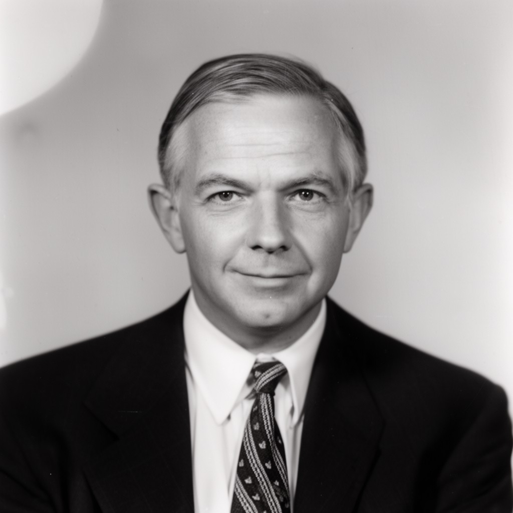 AI-generated illustration of Ernest A. Grunsfeld Jr.