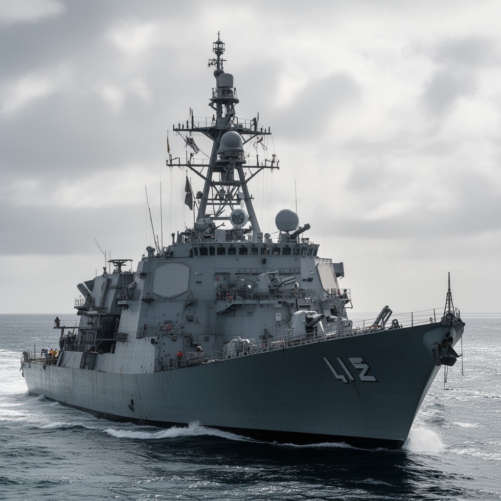 AI-generated illustration of Royal New Zealand Navy
