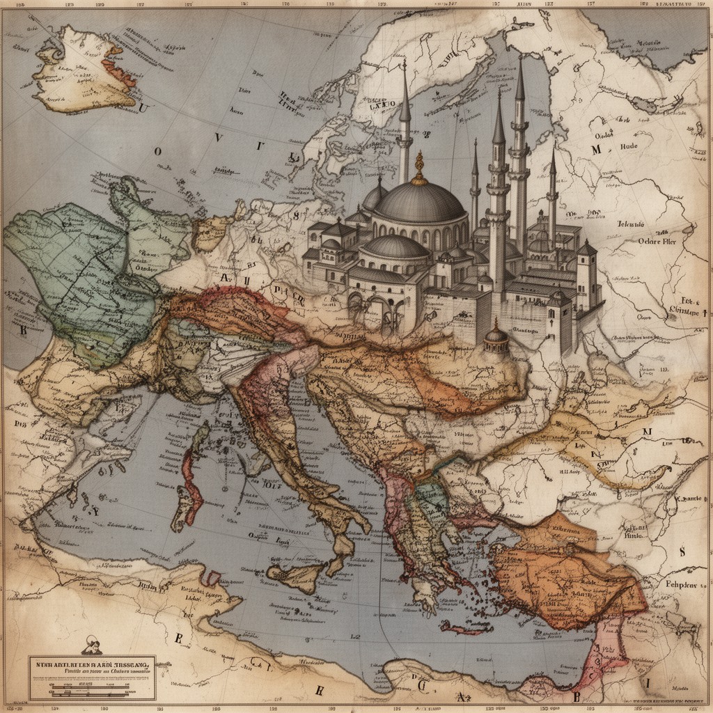 AI-generated illustration of Ottoman Empire