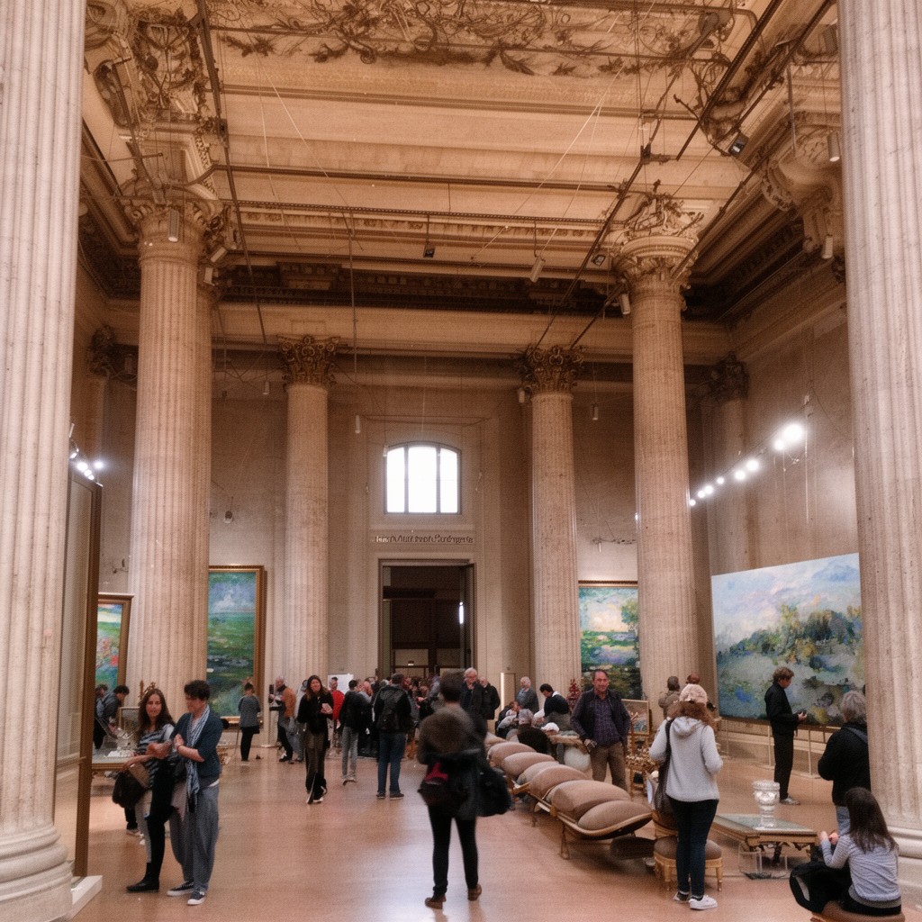 AI-generated illustration of Musée de l’Orangerie