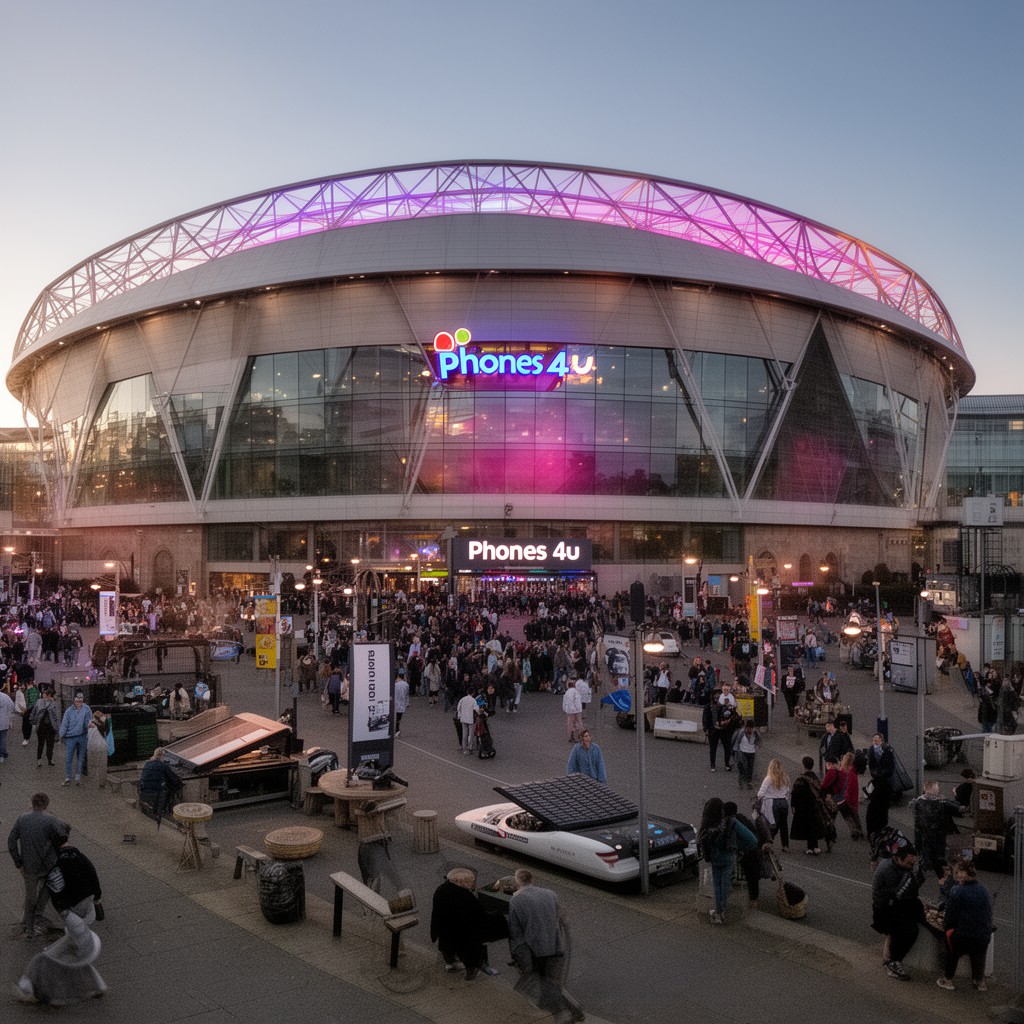 AI-generated illustration of Phones 4u Arena