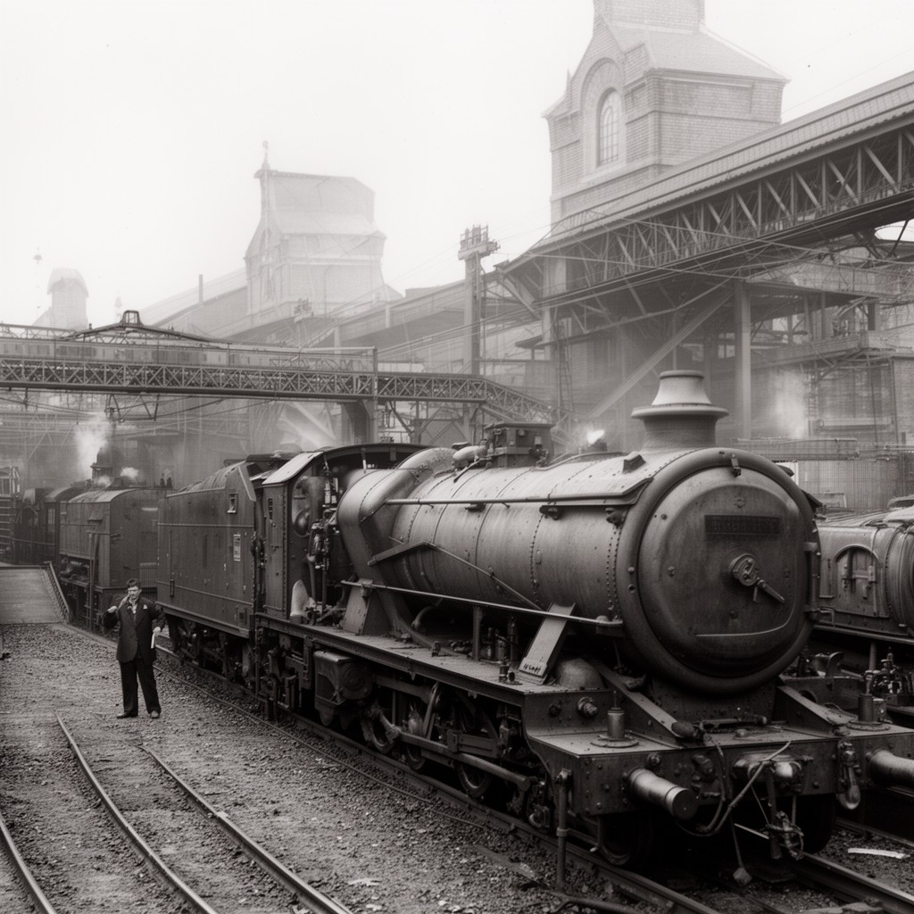 AI-generated illustration of Horwich Works