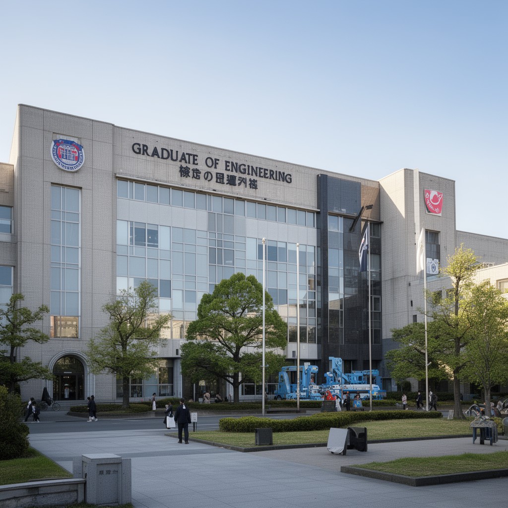 AI-generated illustration of Graduate School of Engineering