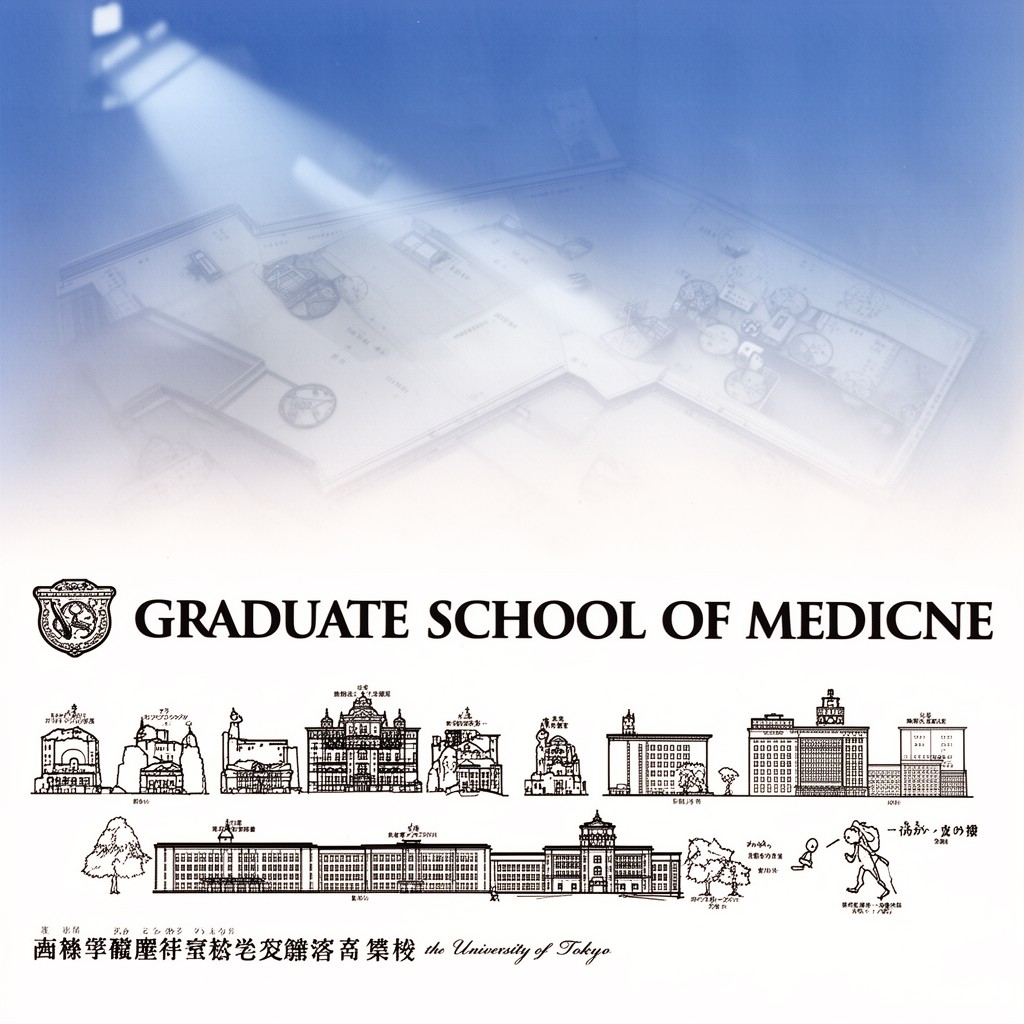 AI-generated illustration of Graduate School of Medicine