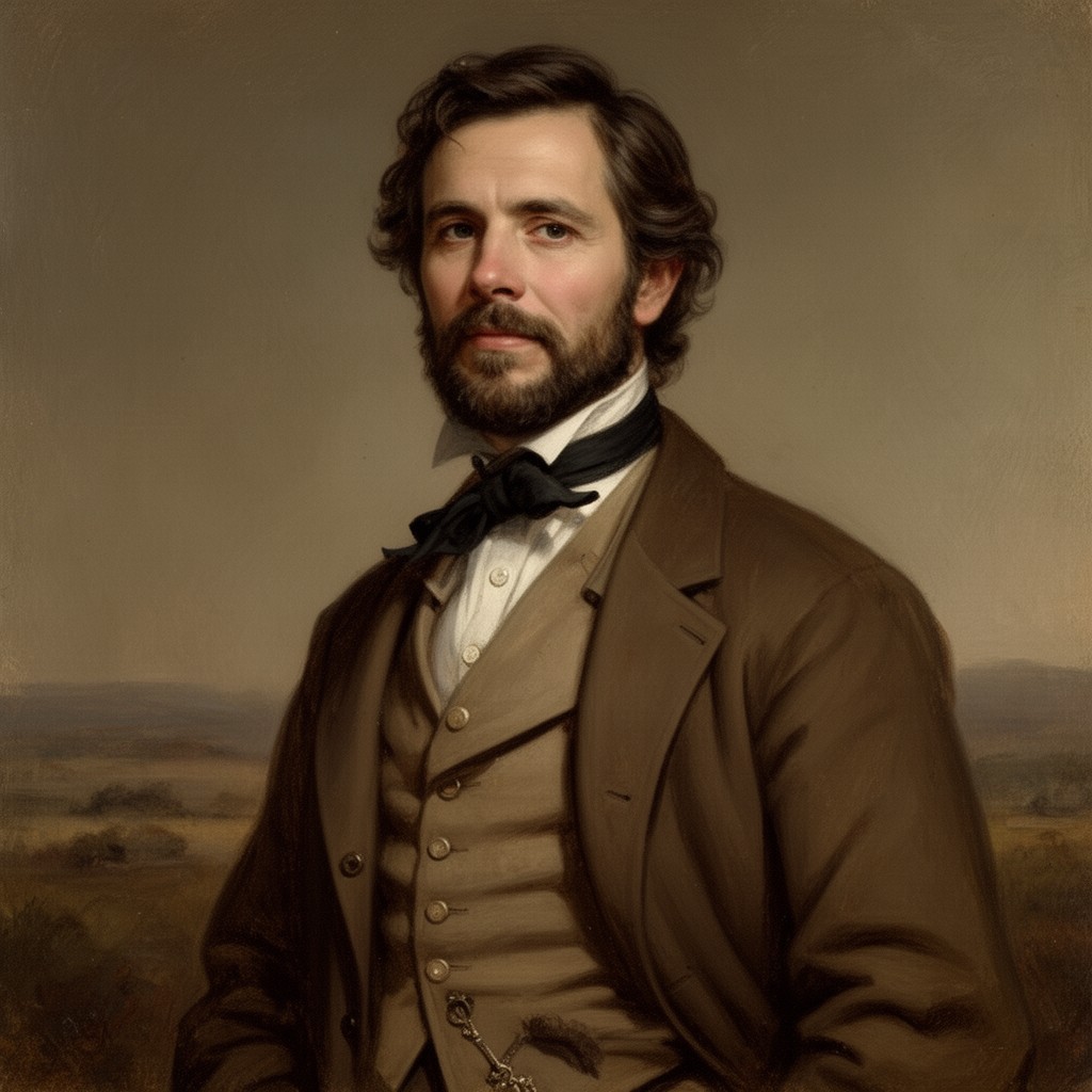 AI-generated illustration of Piet Retief