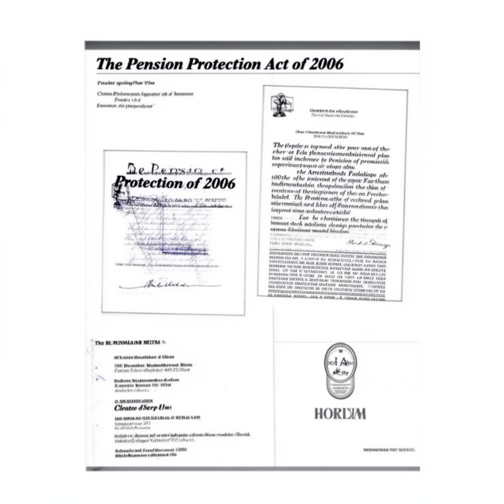 AI-generated illustration of Pension Protection Act of 2006