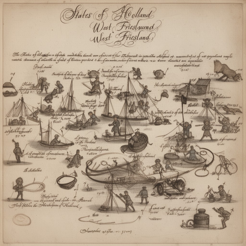 AI-generated illustration of States of Holland and West Friesland