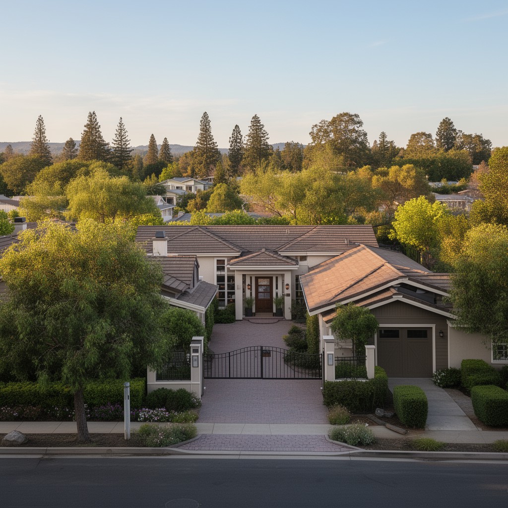 AI-generated illustration of Los Altos