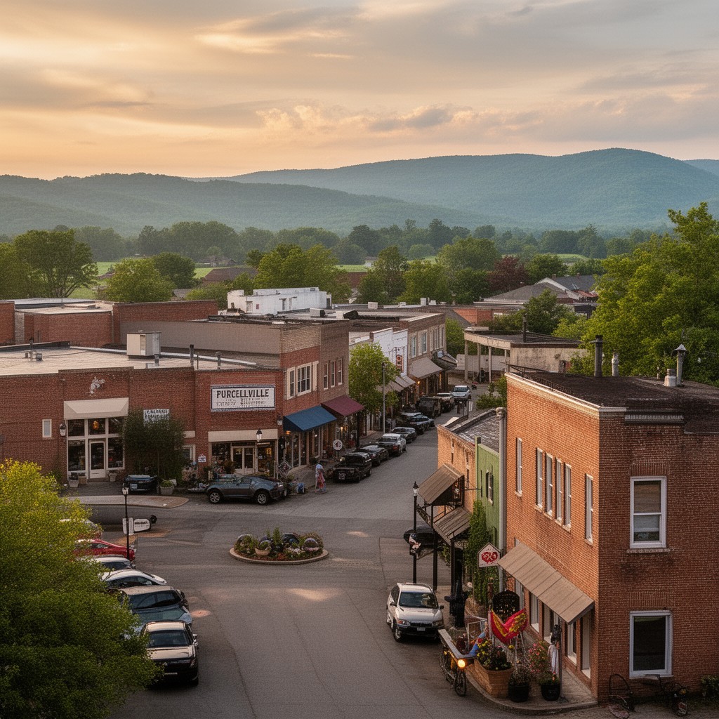 AI-generated illustration of Purcellville