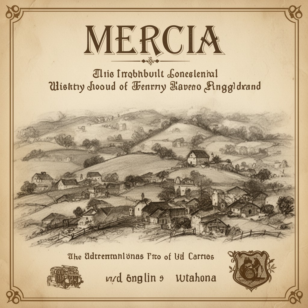 AI-generated illustration of Mercia