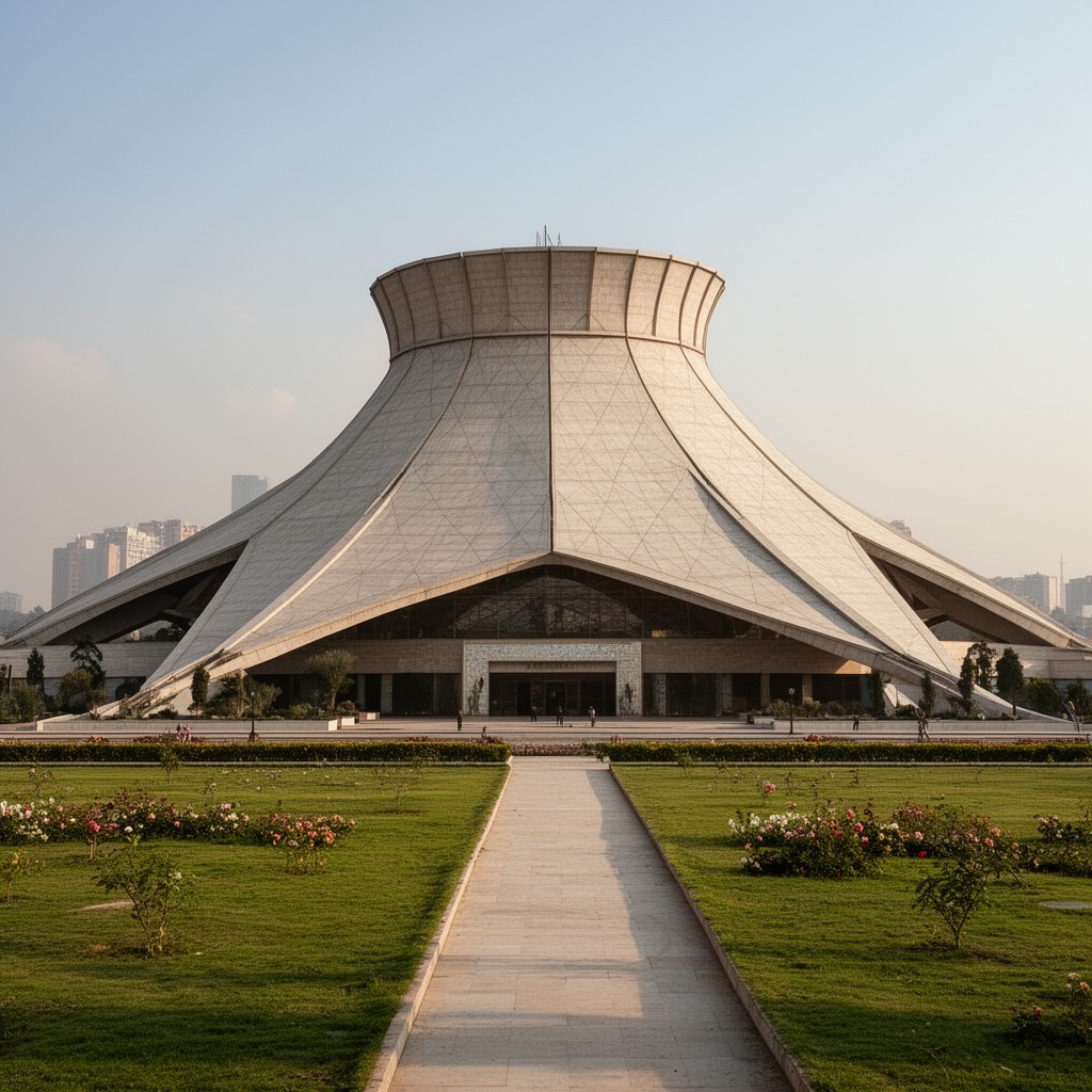 AI-generated illustration of Parliament House, Islamabad