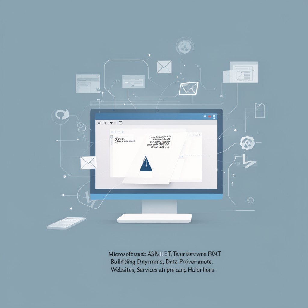 AI-generated illustration of ASP.NET