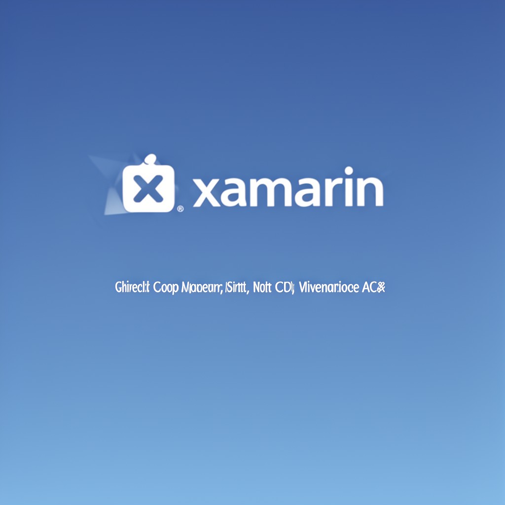 AI-generated illustration of Xamarin