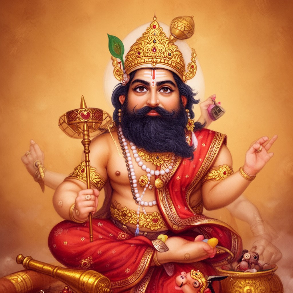 AI-generated illustration of Hinduism