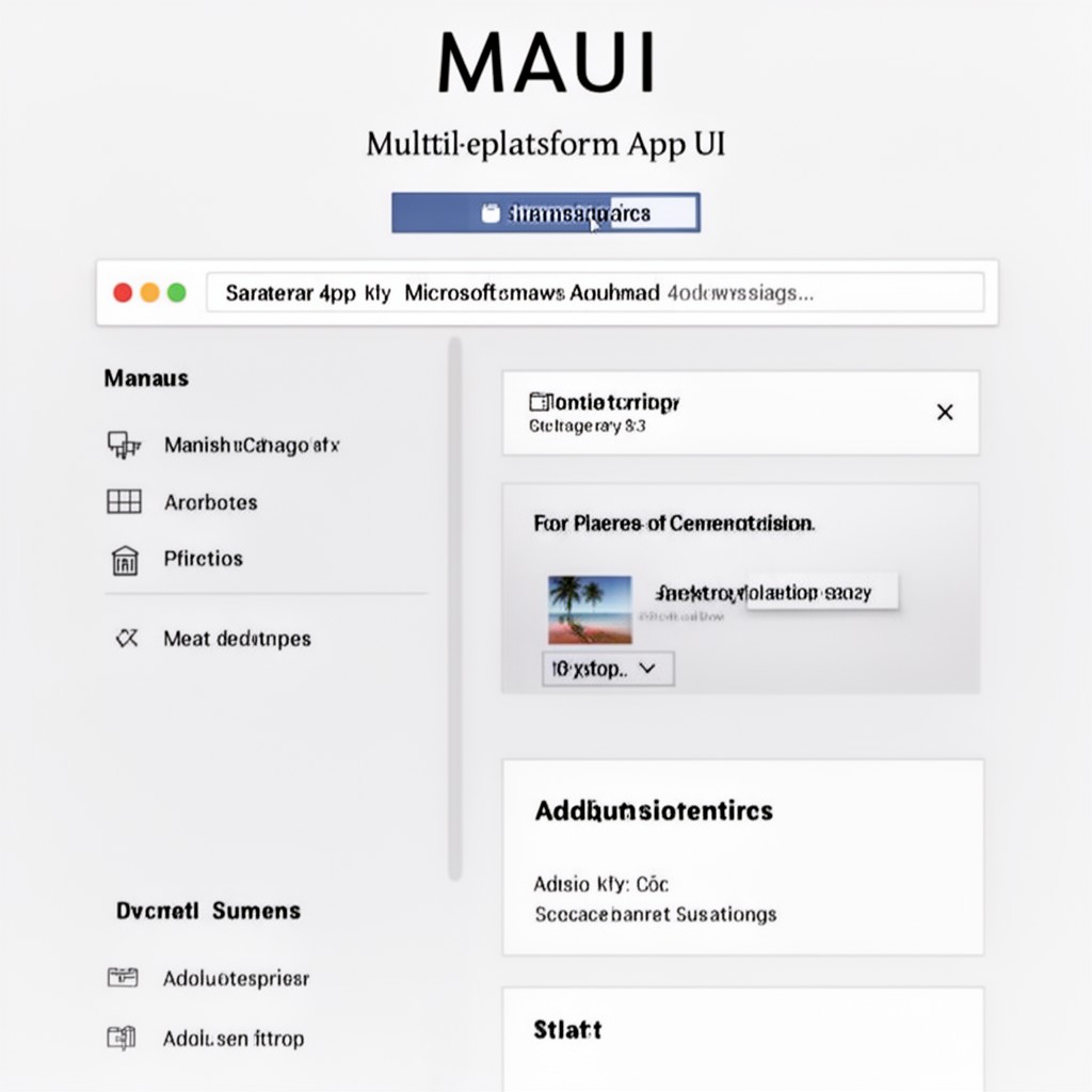 AI-generated illustration of MAUI