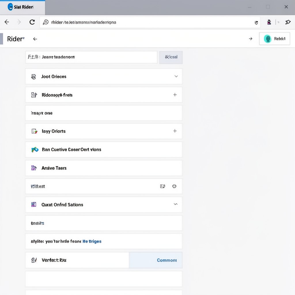AI-generated illustration of Rider