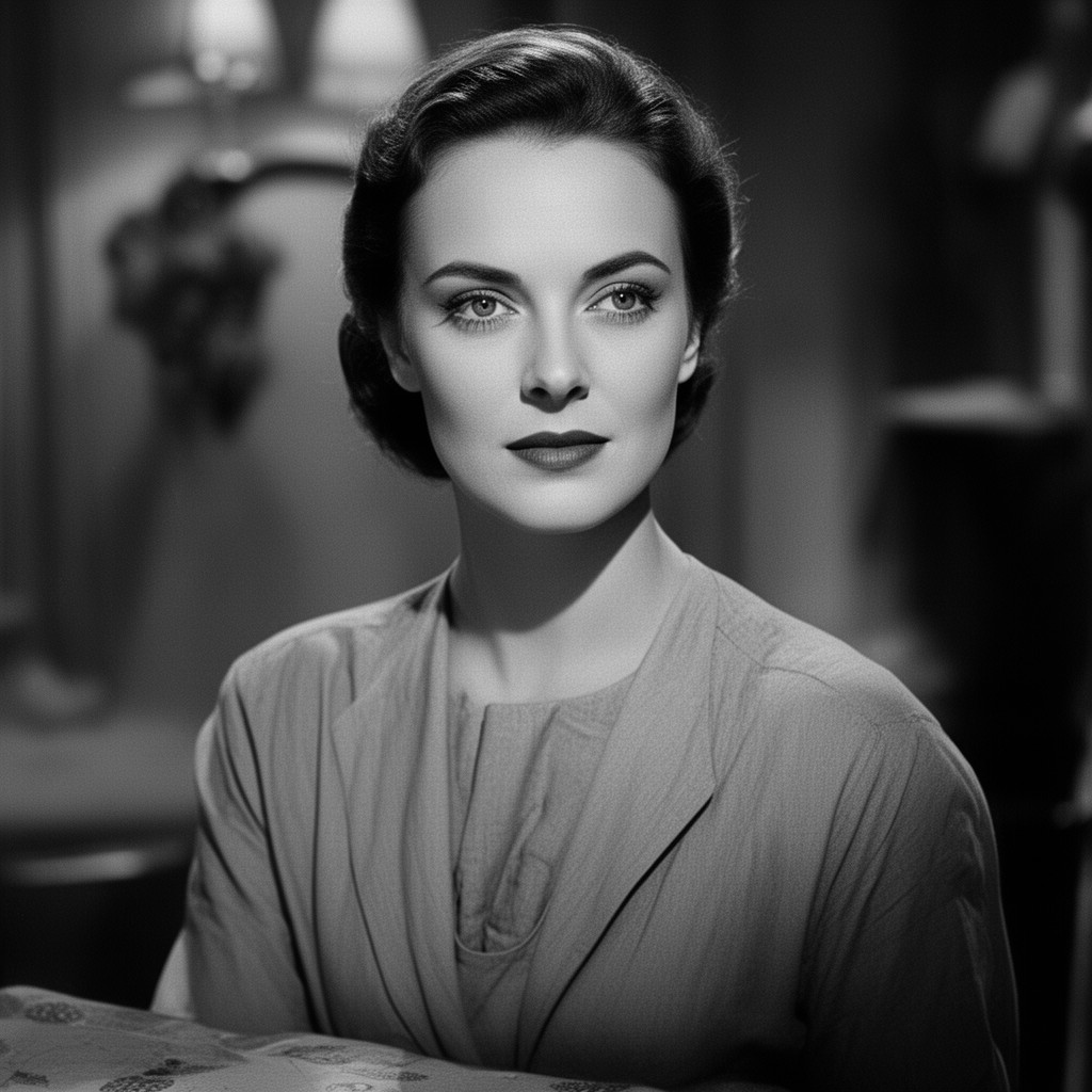 AI-generated illustration of Vivien Leigh