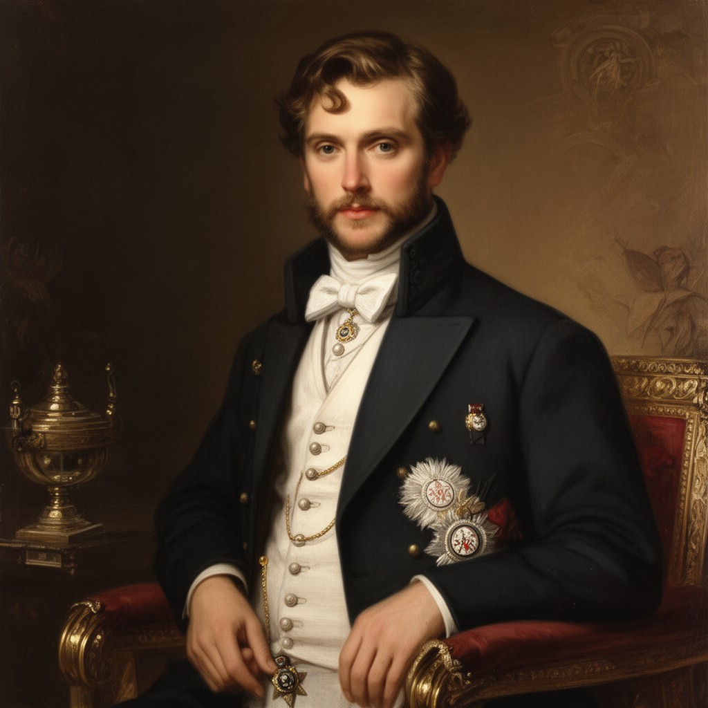 AI-generated illustration of Victor, Prince Napoléon