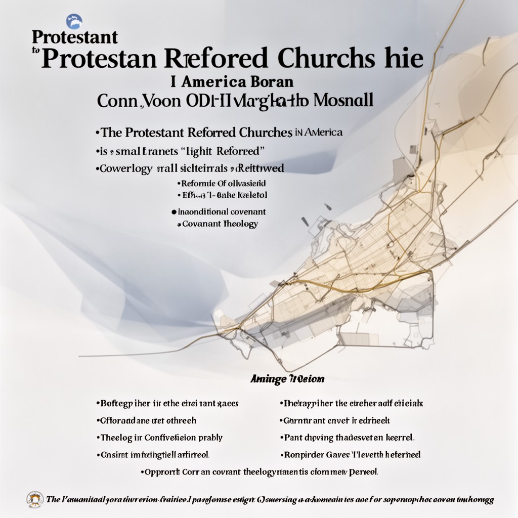 AI-generated illustration of Protestant Reformed Churches in America