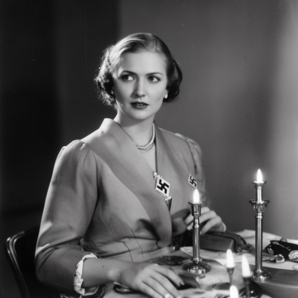 AI-generated illustration of Emmy Göring