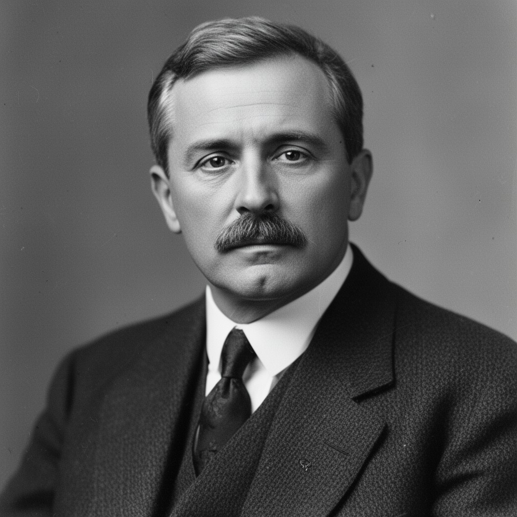 AI-generated illustration of Walther Nernst
