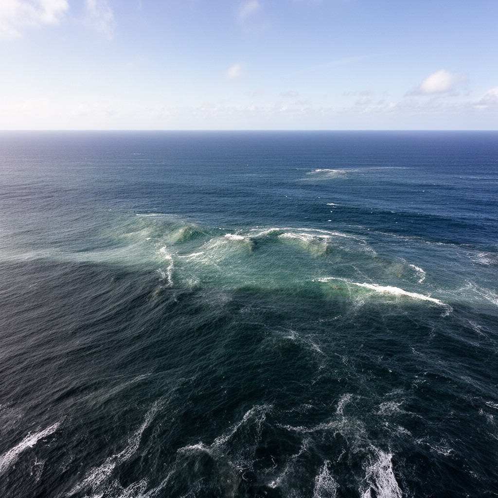 AI-generated illustration of Atlantic Ocean