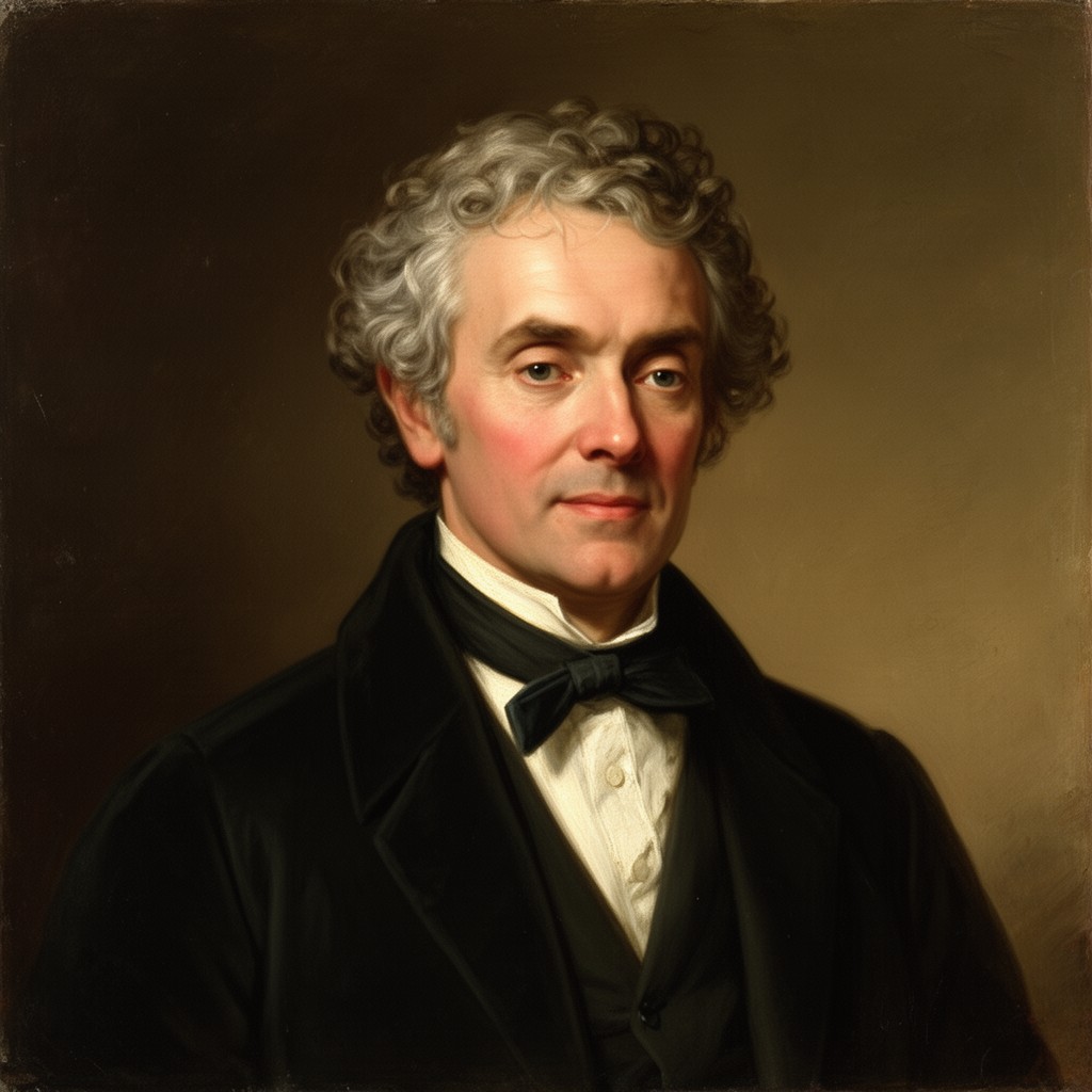 AI-generated illustration of Carl Gustav Jacob Jacobi