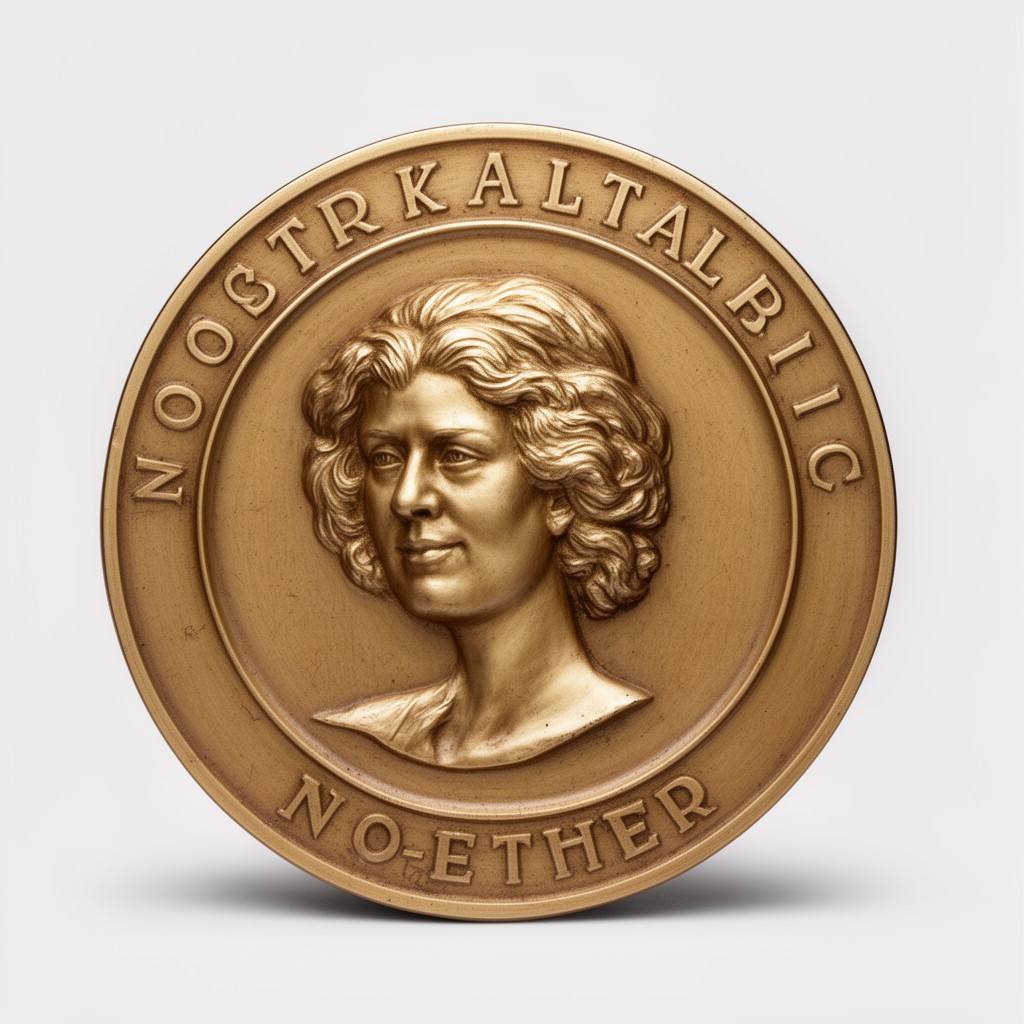 AI-generated illustration of Noether Medal