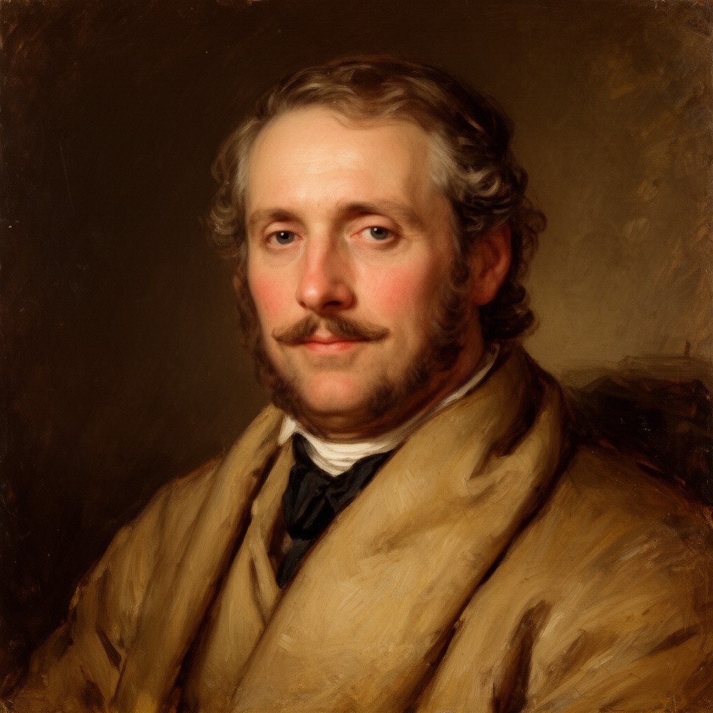 AI-generated illustration of John