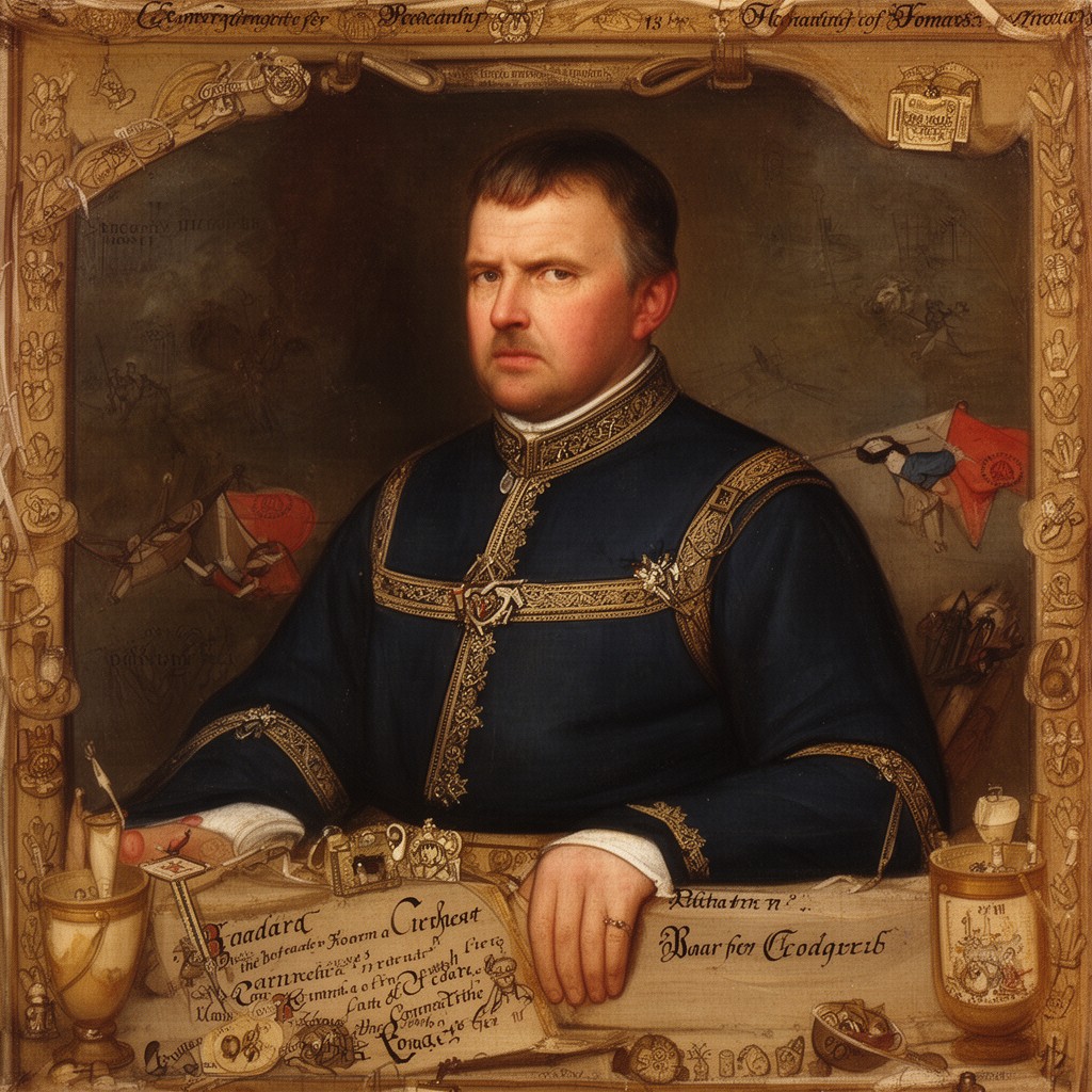 AI-generated illustration of Richard, 1st Earl of Cornwall