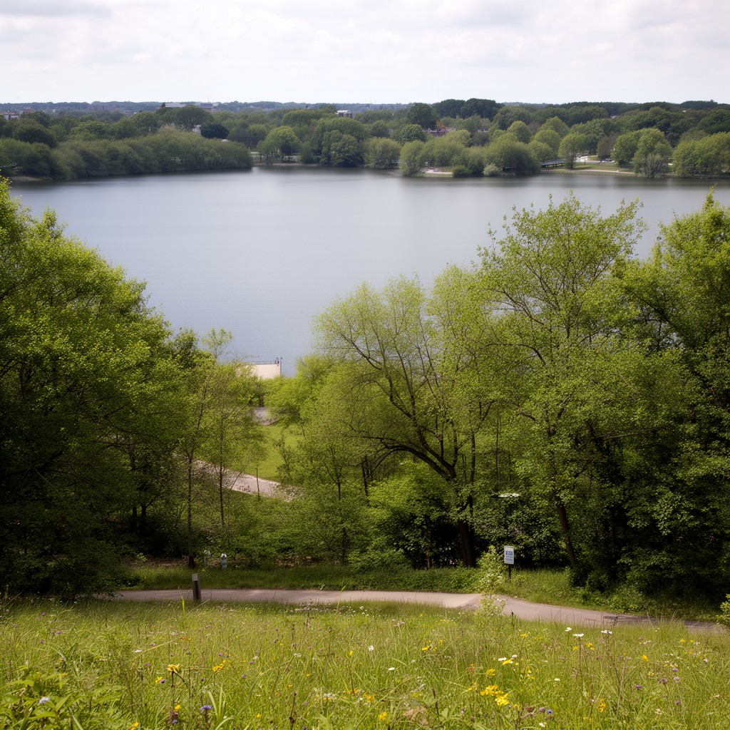 AI-generated illustration of Fresh Pond