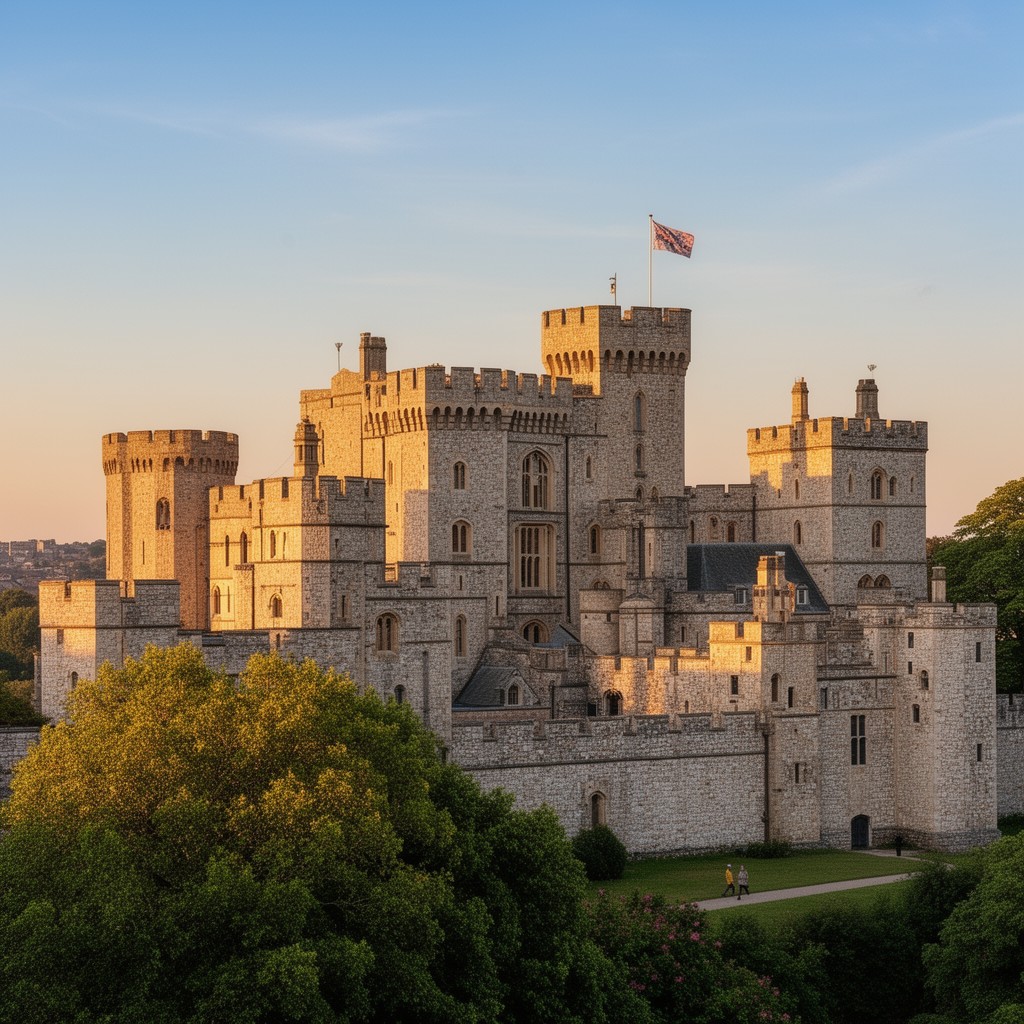 AI-generated illustration of Windsor