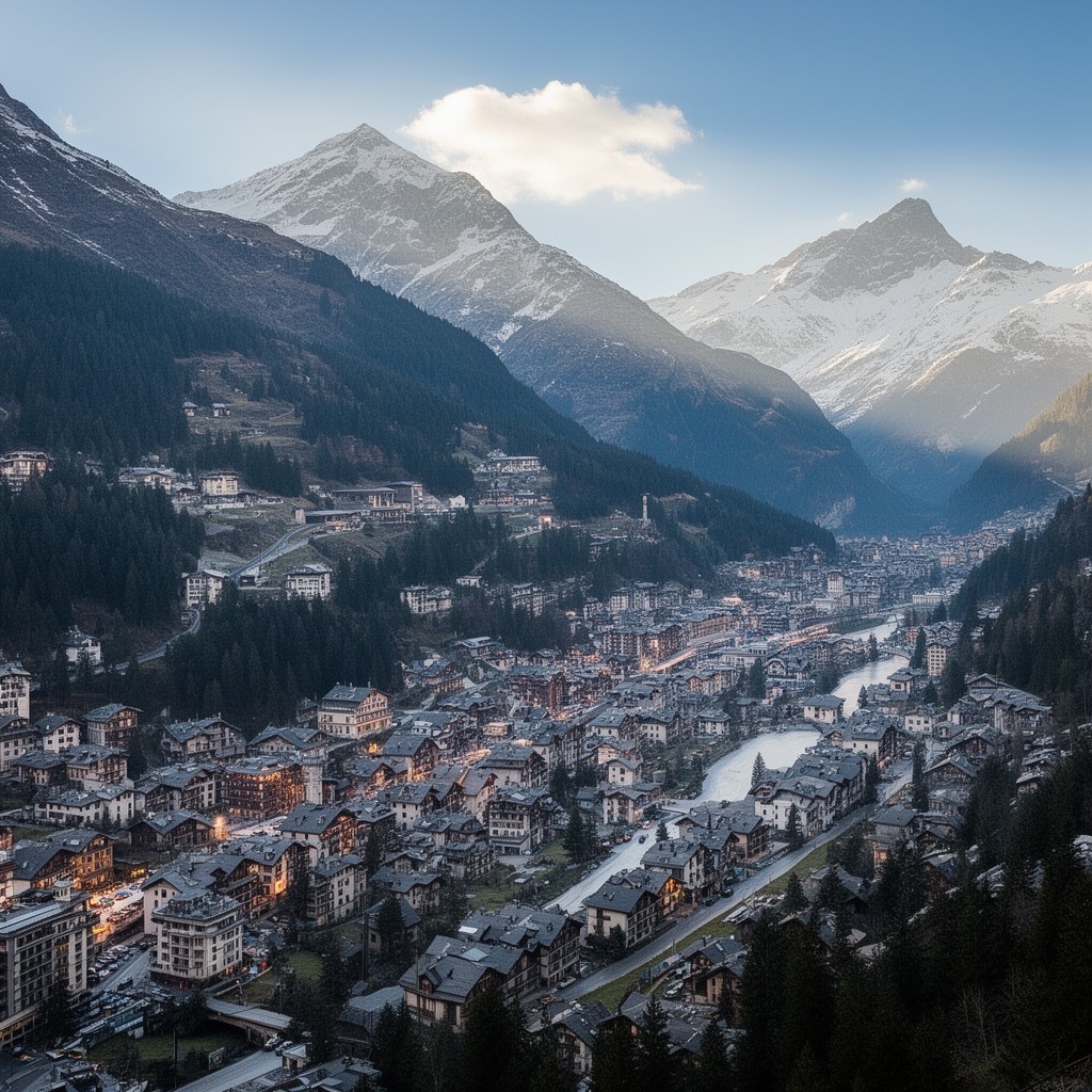 AI-generated illustration of Davos