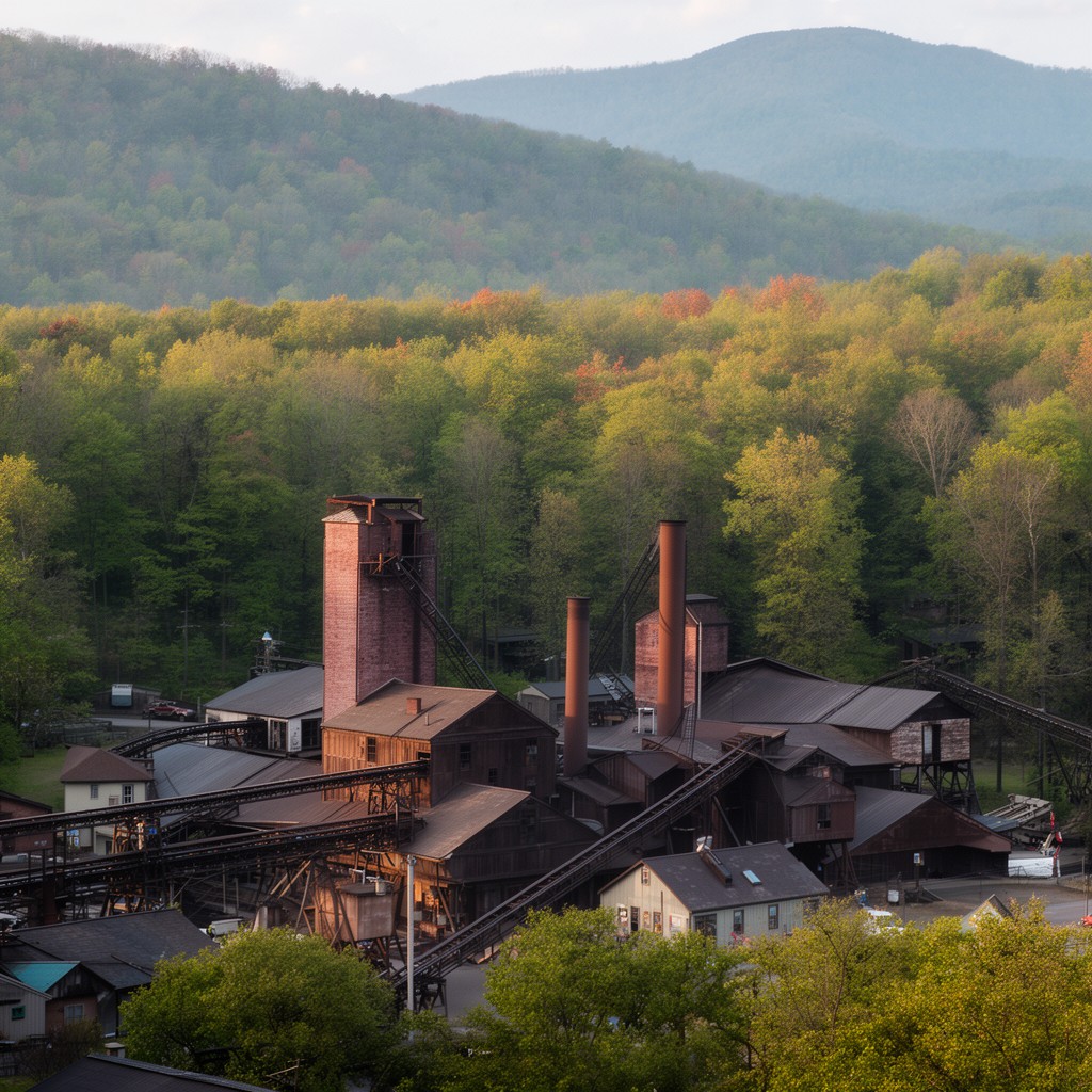 AI-generated illustration of Fayette County, Pennsylvania